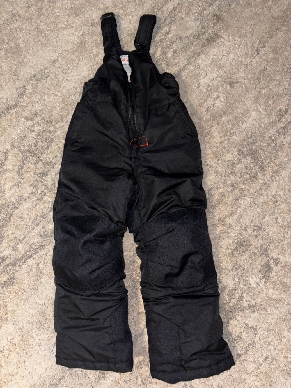 OFFERS OPEN! Kids XS Cat & Jack Black Kids Snow Overalls Bib